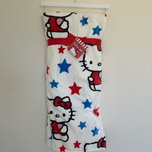 (New) Hello Kitty 4th of July Blanket